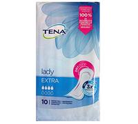 Tena Lady - Extra Pads, Pack of 10