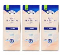 Tena Lady Lights Long Liner 20 Pack X 3