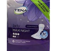 Tena Lady Maxi Night 6 Pads x 24 Packs