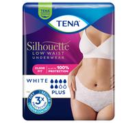 TENA Lady Silhouette Plus Low Waist Medium Incontinence Pants - 1 Pack of 12