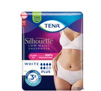 TENA Lady Silhouette Plus Low Waist Pants - Large - 1 Pack of 10