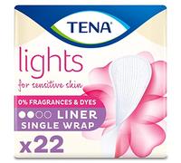 TENA Lights Liner Single Wrapped - 5 x Packs of 22 ( 110 liners )