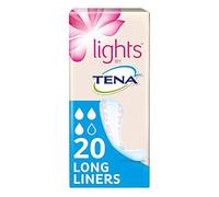 lights by TENA Long Incontinence Liners 20 Liners | x6 Pack