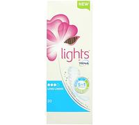 TENA Lights Sensitive Incontinence Liner, Long (40 Count) | For Women, Light Bladder Leaks, Triple Protection Against Leaks, Odour & Moisture, 0% Fragrances & Dyes for Sensitive Skin
