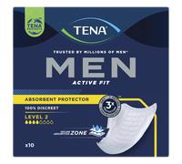 TENA Men Absorbent Level 2 Protector - Pack of 10, 1 Grams