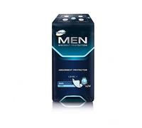 Tena Men Absorbent Protector Level 1 - Case Saver 12 Packs of 24 | Ultra Thin Incontinence Pads for Men with Light Bladder Weakness, Discreet Triple Protection Against Leaks, Odour & Moisture