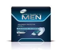 Tena Men Absorbent Protector Level 1 Incontinence Pads x 12