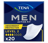 Tena D418036 Level 2 Men Absorbent Protector, Pack of 20