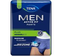 Tena Men Active Fit Pants Plus Size S/M - 2 Packs of 9