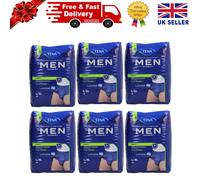 Tena Men Active Fit Plus Size Large 8 -Pack of 6