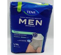 Tena Men Pants Normal Grey L/XL Pack of 8 - REF: 772803