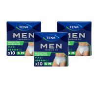 TENA Men Premium Fit Incontinence Pants Small/Medium 10 Pack pack