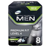 Tena Men Premium Fit Protective Underwear Level 4 - L/XL (6 Packs of 8)