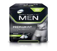 Tena Men Premium Fit Protective Underwear Level 4 - S/M (6 Packs of 10)