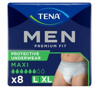 Tena Men Premium Pants Large, Pack of 8(