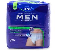 Tena Men Premium Fit Protective Underwear Maxi L/XL 8 Pack