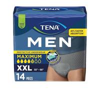 Tena Men Protective Underwear for Men, Maximum Absorbency, Better Fit, Adult Diaper, XXLarge, 14 Count