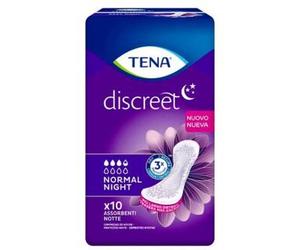 Tena Normal Discreet Night Pads 10 units