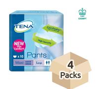 TENA Pants Maxi Large 10 Pack of 4