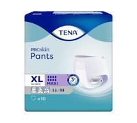 TENA Pants Maxi | Size Extra Large | 8 Drops High Absorbancy | Incontinence pants| 4 Pack of 10