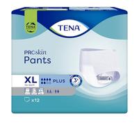 TENA Pants Plus Extra Large (120cm-160cm/46-62in) Pack of 12