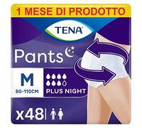Tena Pants Plus Night M, 4 Packs of 12 Protectors