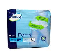 TENA PANTS PLUS SIZE SMALL 14 PACK UNISEX