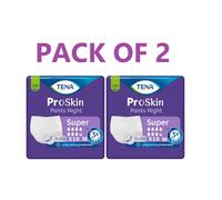 TENA Pants ProSkin Night Super - Medium - 2 Packs of 10