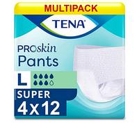 TENA Pants Super Large - 4 x Packs of 12 ( 48 Pants )