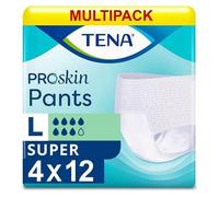 TENA Pants Super Large - Case - 4 Packs of 12 -Incontinence Pants