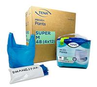 Tena Pants Super Medium - 4 Packs of 12