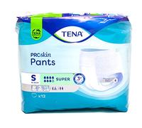 TENA Pants Super | Size Small | Case Saver | 7 Drops | Incontinence Pants | 1 Pack of 12