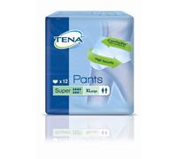 TENA Pants Super XL (Extra Large) X48 (4 packs of 12) Weak Bladder Men & Women