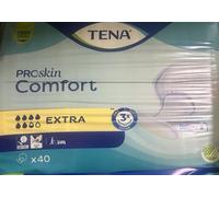 TENA ProSkin Comfort Pads - Extra (2 Packs of 40)