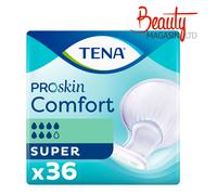 TENA Proskin Comfort Super - Pack of 36 - Incontinence Pads - 2500ml Absorbancy