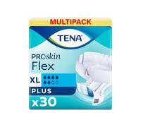 TENA ProSkin Flex Plus | Size Extra Large | 6 Drops | Incontinence Slips | All in One Slips | 3 Pack of 30