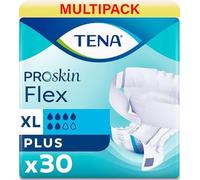 TENA ProSkin Flex Plus | Size Extra Large | 6 Drops | Incontinence Slips | All in One Slips | 3 Pack of 30