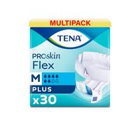 TENA ProSkin Flex Plus | Size Medium | 6 Drops | Incontinence Slips | All in One Slips | 3 Pack of 30