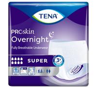 TENA ProSkin Overnight Super Breathable Underwear Incontinence Disposable Heavy Absorbency Large 14 Count