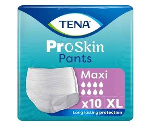 TENA Proskin Pants Maxi - Incontinence Pants - Size Extra Large - 1 x Pack of 10