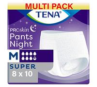 Tena Proskin Pants Night - Super - Medium - 8 Packs of 10