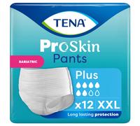 TENA ProSkin Pants Plus Bariatric XXL Pull Up Incontinence Pants - Pack of 12