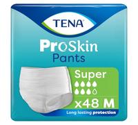 Tena Pro-Skin Incontinence Underwear - Medium - Pack of 12 - Super Absorbency Pants