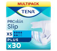 TENA ProSkin Slip Plus XS Extra Small Adult Incontinence Briefs - 3 Packs of 30
