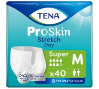 TENA ProSkin Stretch Pull-Up Briefs Day Medium | 4 Packs of 10