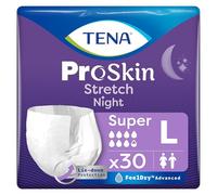 TENA ProSkin Stretch Pull-Up Briefs, Night, Large | 1 Pack of 30