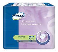 TENA Protective Underwear Discreet Medium - 3 x Packs of 12 ( 36 Protective )