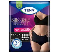 Tena Silhouette High Waist Underwear Plus Black Medium | Incontinence Pants | 4 Packs of 9