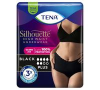 Tena Silhouette Incontinence Pants Black L 8 Pack