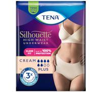 Tena Silhouette Plus High Waist - Female Incontinence Disposable Absorbent Underwear - Large - 4 Packs of 8